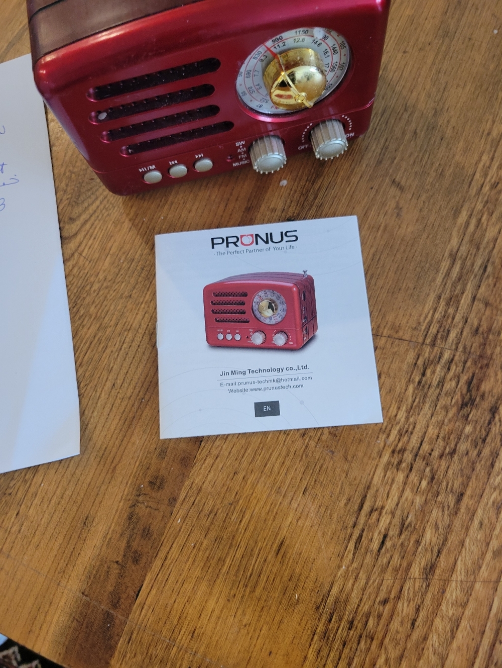 Prunus J_160 FM-AM 3 BAND PORTABLE RADIO - Picture 7 of 7